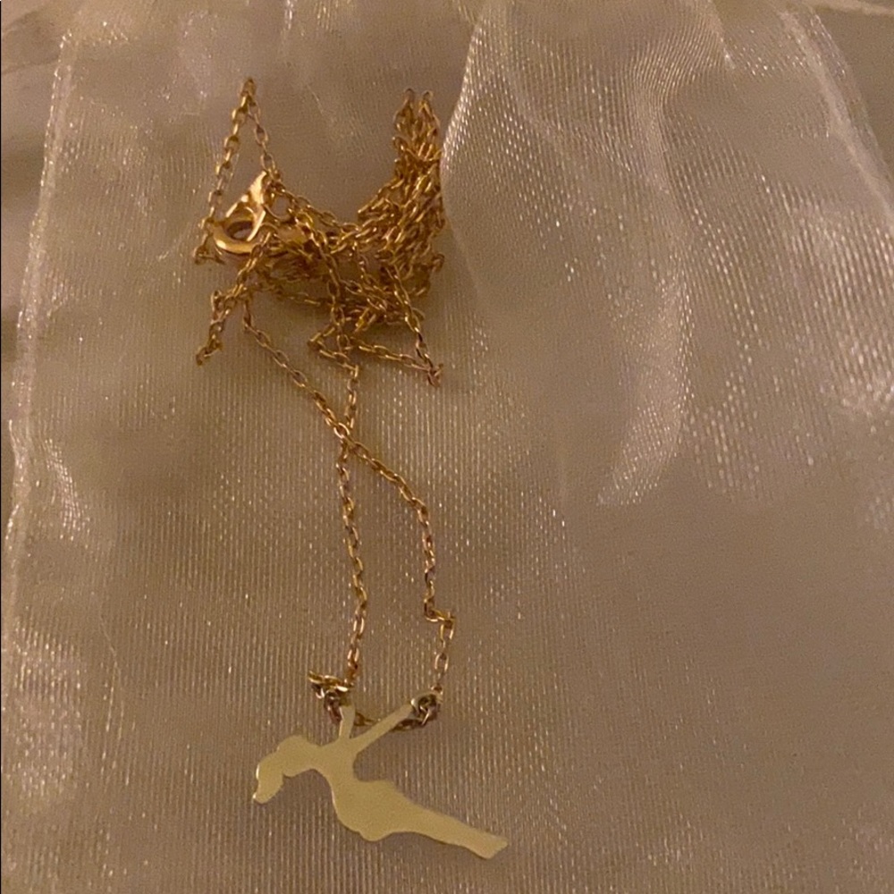 🔥New! Gold Swinging Girl Necklace🔥
